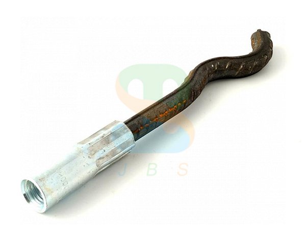 彎型螺紋鋼扣壓管S